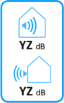 Noise Icon, internal and external