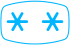2 freezer star icons