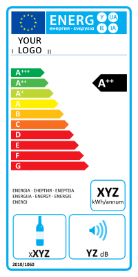 Wine Storage EU label